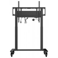 IIYAMA SOPORTE ELEVADOR MONITOR ELECTICO CON RUEDAS (55"-86") / VESA HASTA 800X600 / CARGA MAX. 80 KG / ALTURA AJUSTABLE ELECTRICA 500 MM (MD CAR2011-B1) (Espera 4 dias) en Huesoi